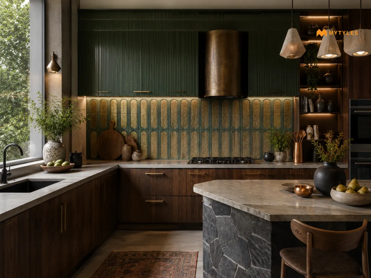 Try A Metallic Or Satin-Finish Dado